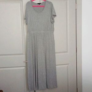 Lane bryant, Heather gray maxi. NWOT